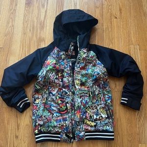 Boys Marvel ski/snowboarding jacket